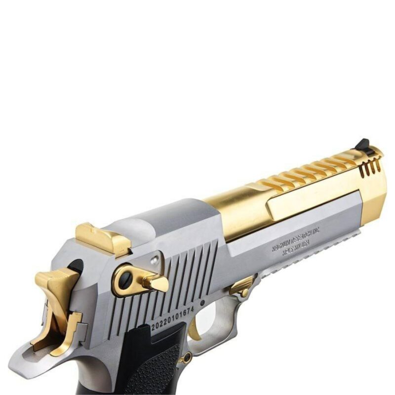 WE AW Desert Eagle L6 Gold Silver GBB Airsoft Tabanca - Görsel 5