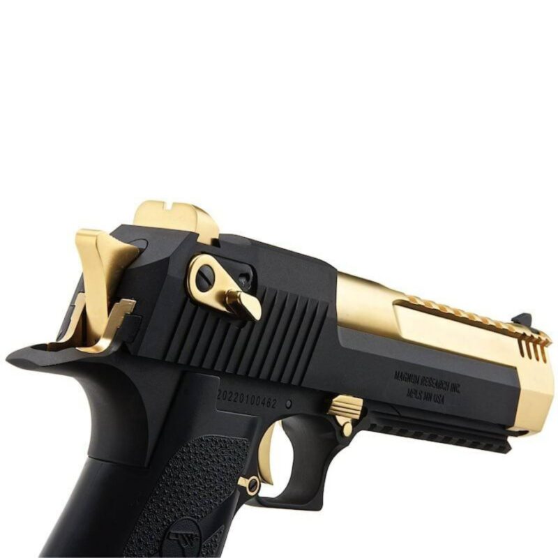 WE AW Desert Eagle L6 Gold Siyah GBB Airsoft Tabanca - Görsel 4