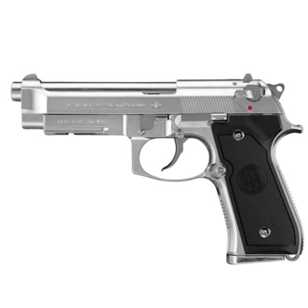 WE Beretta M9A1 Rail Silver Full Auto GBB Airsoft Tabanca