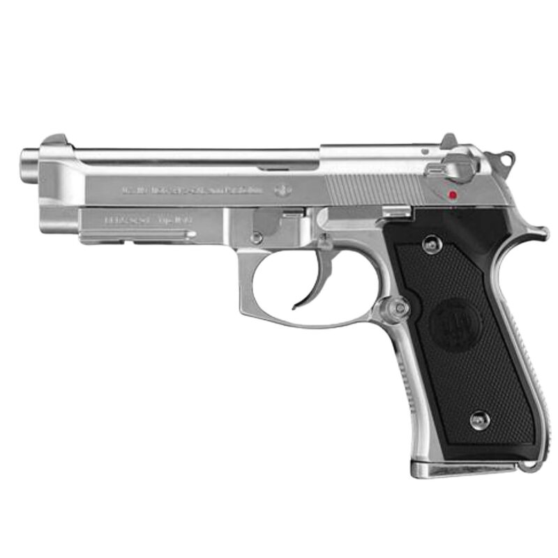WE Beretta M9A1 Rail Silver Full Auto GBB Airsoft Tabanca