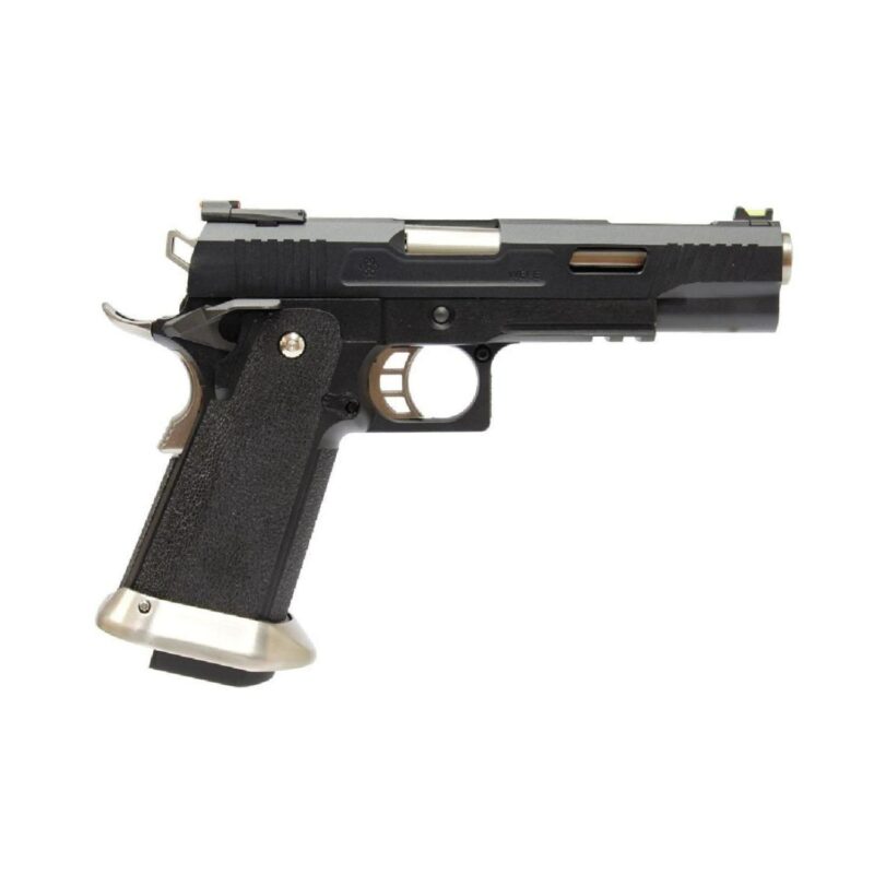 WE Force Hi-Capa 5.1" Full Metal Siyah GBB Airsoft Tabanca