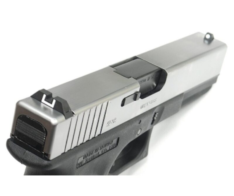 WE Glock G17 Gen3 Silver GBB Airsoft Tabanca - Görsel 4