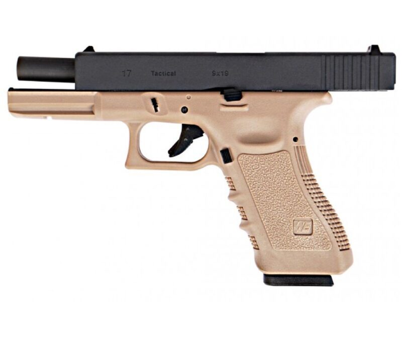 WE Glock G17 Gen3 Tan GBB Airsoft Tabanca - Görsel 3