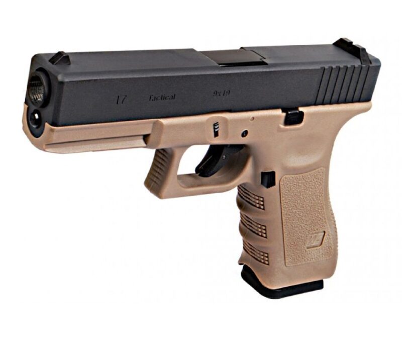 WE Glock G17 Gen3 Tan GBB Airsoft Tabanca - Görsel 4