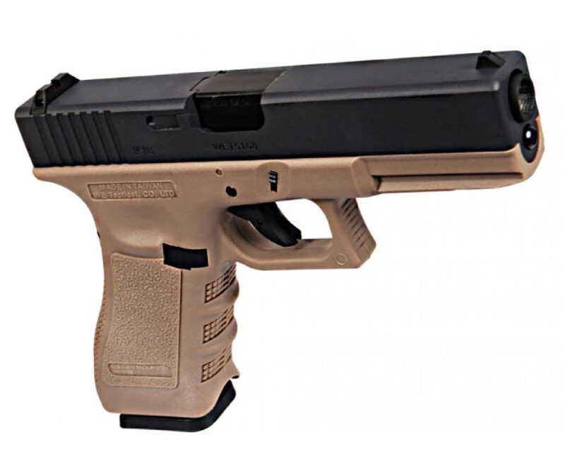 WE Glock G17 Gen3 Tan GBB Airsoft Tabanca - Görsel 5