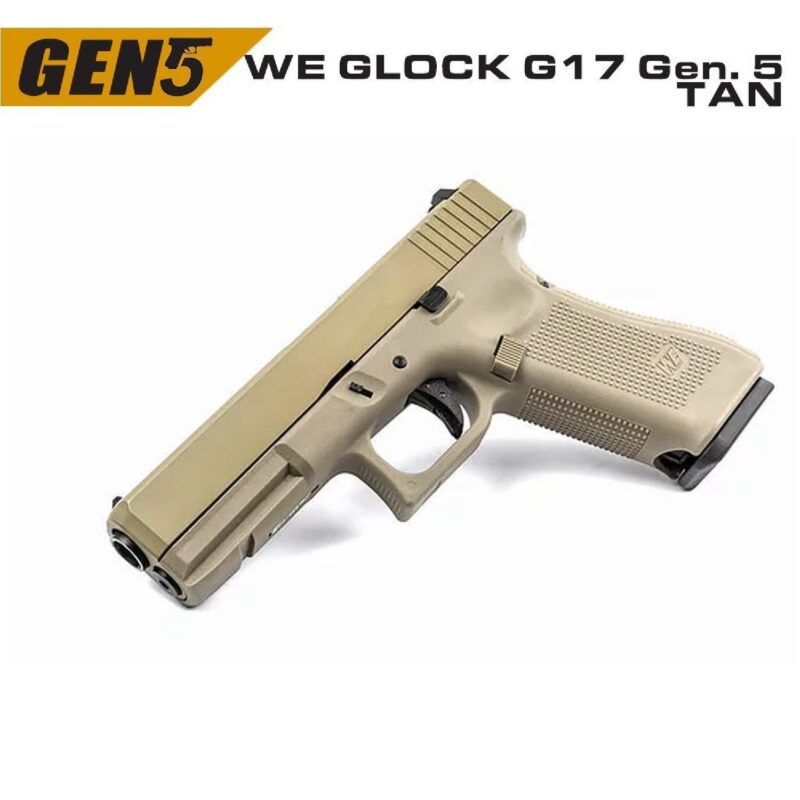 WE Glock G17 Gen5 Tan GBB Airsoft Tabanca - Görsel 2