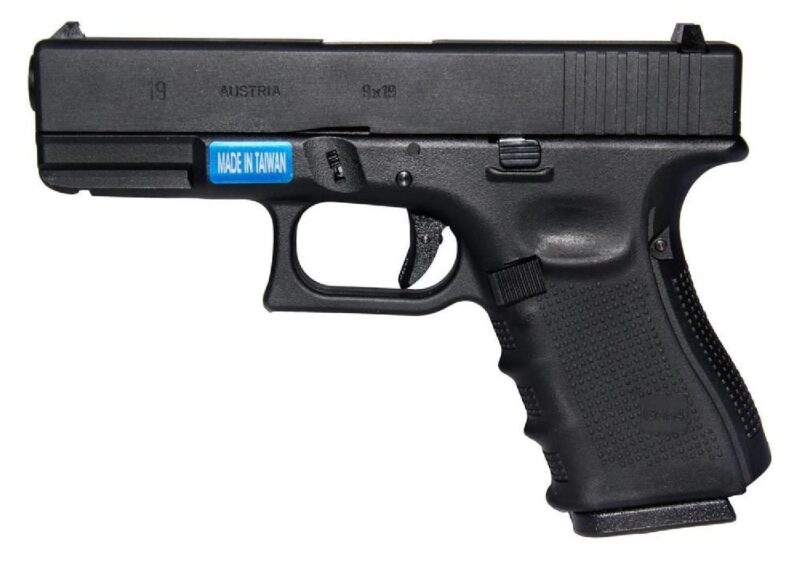 WE Glock G19 Gen4 Siyah GBB Airsoft Tabanca - Görsel 3