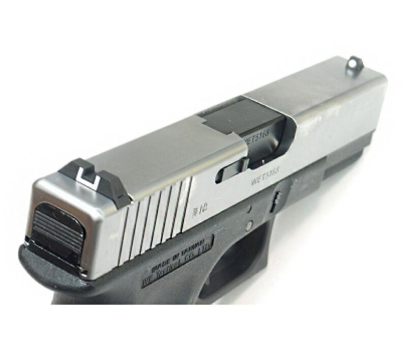 WE Glock G19 Silver GBB Airsoft Tabanca - Görsel 4