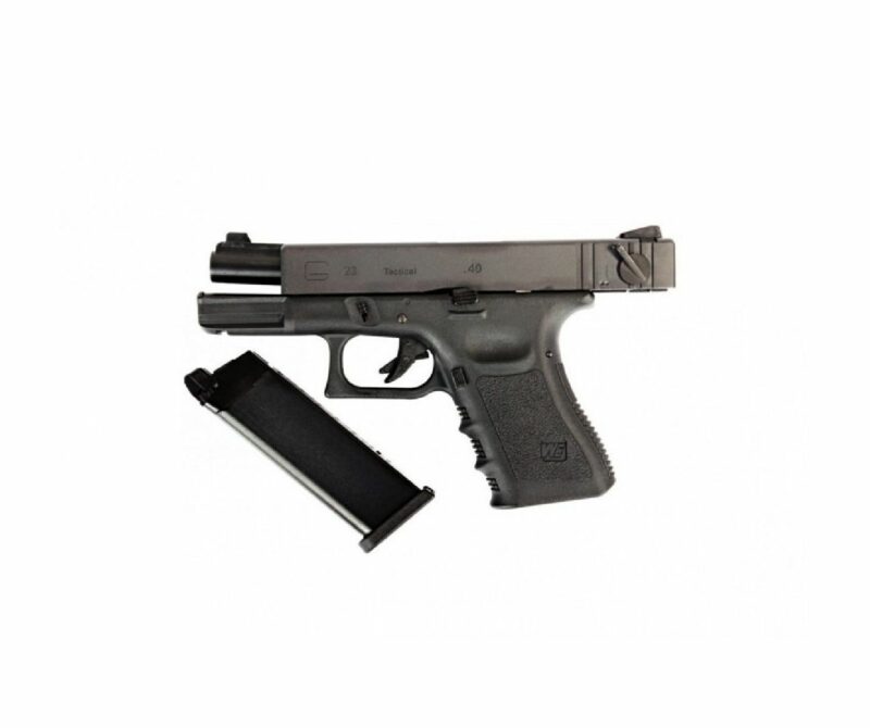 WE Glock G23 Gen3 Auto Siyah GBB Airsoft Tabanca - Görsel 4