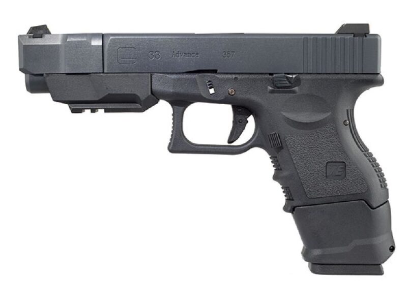 WE Glock G33 Gen3 Advance Siyah GBB Airsoft Tabanca - Görsel 2
