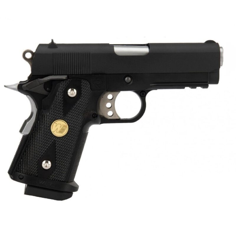 WE Hi-Capa .45 A Full Metal Siyah GBB Airsoft Tabanca