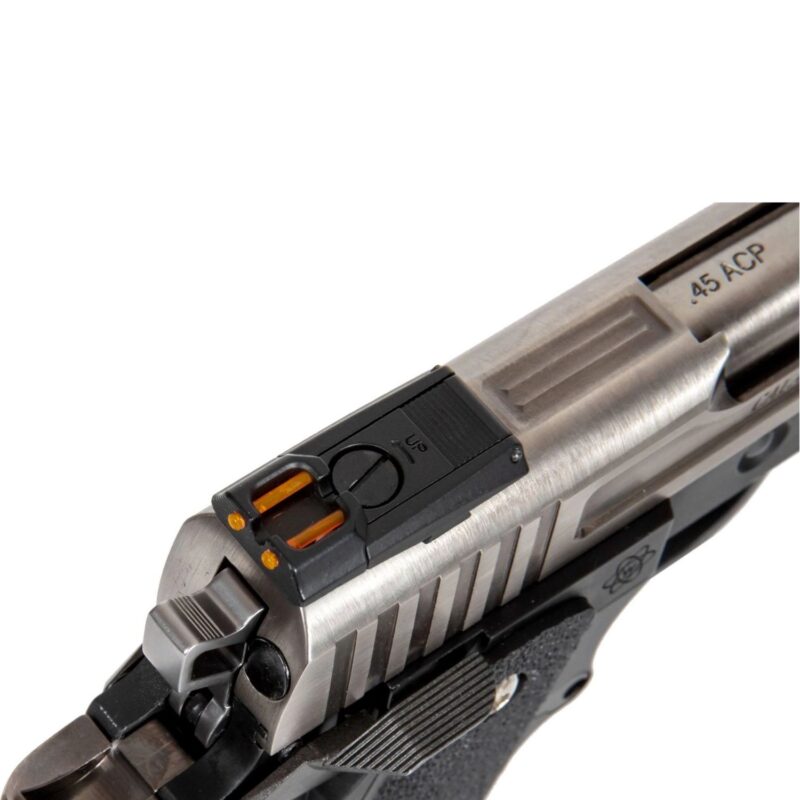 WE Hi-Capa Brontosaurus 3.8" Silver Full Auto GBB Airsoft Tabanca - Görsel 2