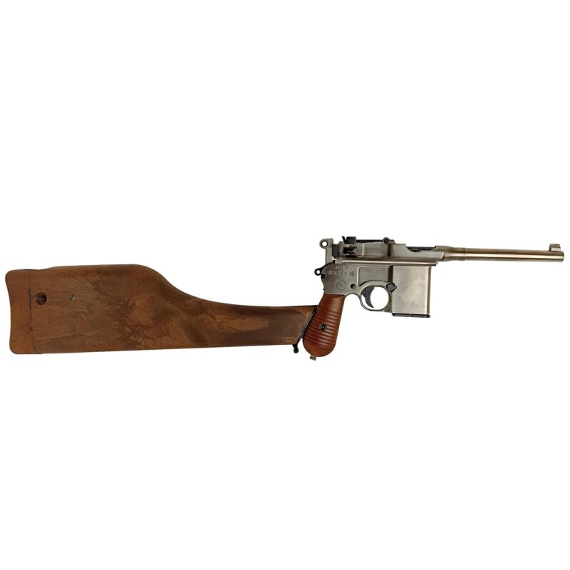 WE Mauser M712 Marking Silver GBB Airsoft Tabanca - Görsel 3