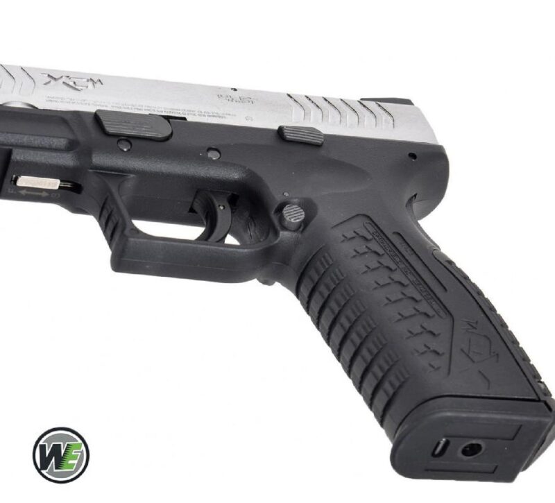 WE Springfield Armory XDM 4.5" Silver 2-Tone GBB Airsoft Tabanca - Görsel 8