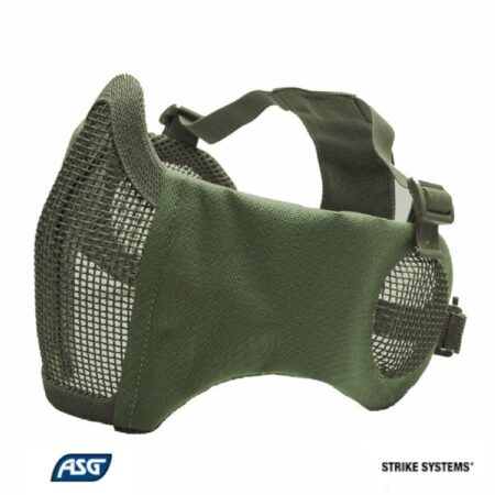 ASG Kulak ve Ağız Korumalı Haki Yeşil Airsoft Maske