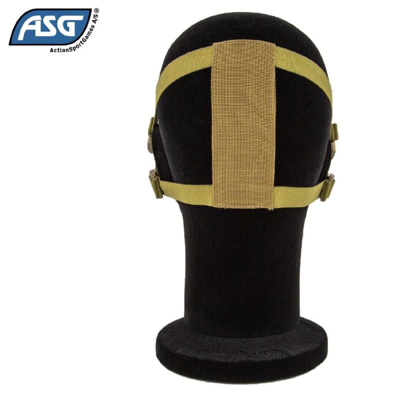 ASG Metal Mesh Yanak Destekli ve Ağız Korumalı Camo Multicam Airsoft Maske - Görsel 5
