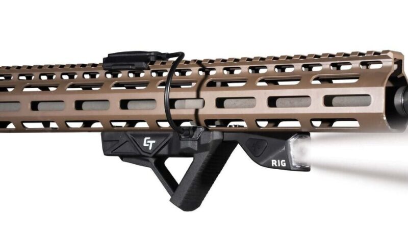 Crimson Trace RIG - Rapid Illumination Grip 500LM M-Lok veya Pikatin Ray İçin Taktik Tüfek Feneri