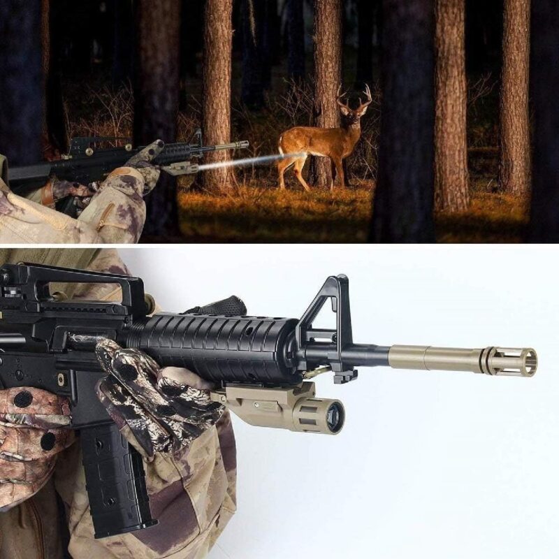 INFORCE WML DE Gen2 800LM Kablosuz Çöl Rengi Taktik Tüfek Feneri - Görsel 7