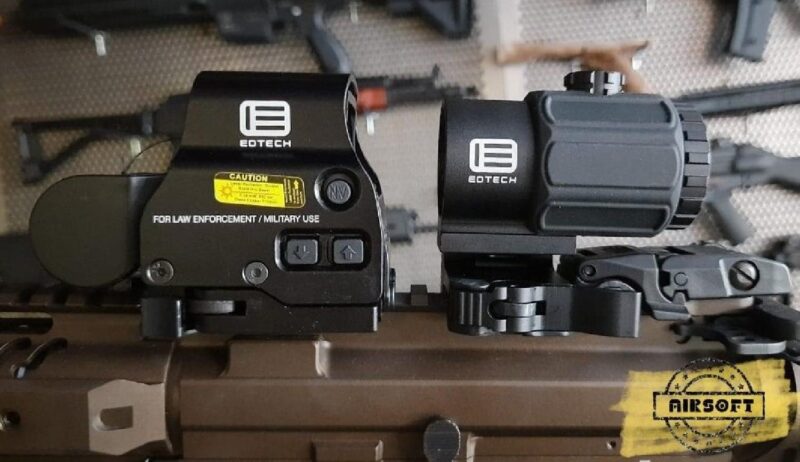 ITECH HHSI Holographic Hybrid Sight + G33 STS 3x Magnifier Yakınlaştırıcı Set