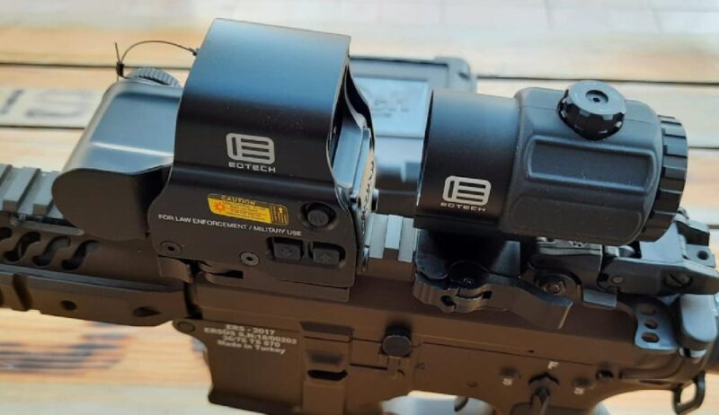 ITECH HHSI Holographic Hybrid Sight + G33 STS 3x Magnifier Yakınlaştırıcı Set - Görsel 7