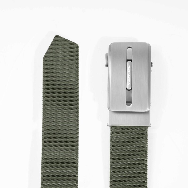 Pentagon Regal Belt 35mm "STL" STD Şişe Acacağı Detaylı Siyah Kemer - Görsel 2