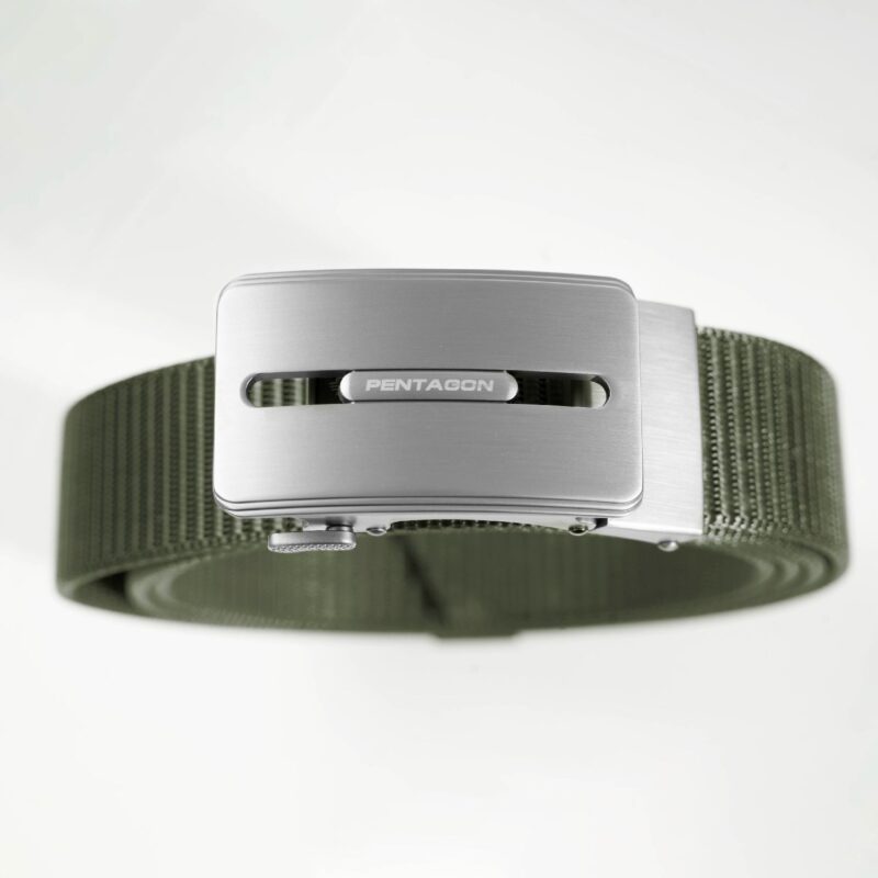 Pentagon Regal Belt 35mm "STL" STD Şişe Acacağı Detaylı Siyah Kemer - Görsel 3
