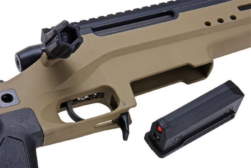 Silverback TAC41 L Sport Version Bolt Action FDE Çöl Rengi Sniper Airsoft Tüfek - Görsel 8