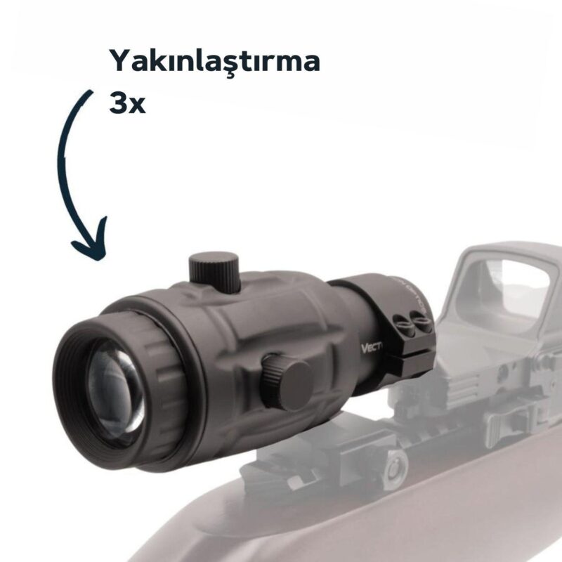 Vector Optics 3x Magnifier Yakınlaştırıcı - Görsel 5