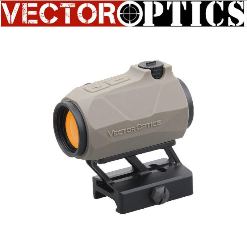 Vector Optics Maverick-IV 1x20 Mini Rubber Armored SOP Red Dot Nişangah - Görsel 5