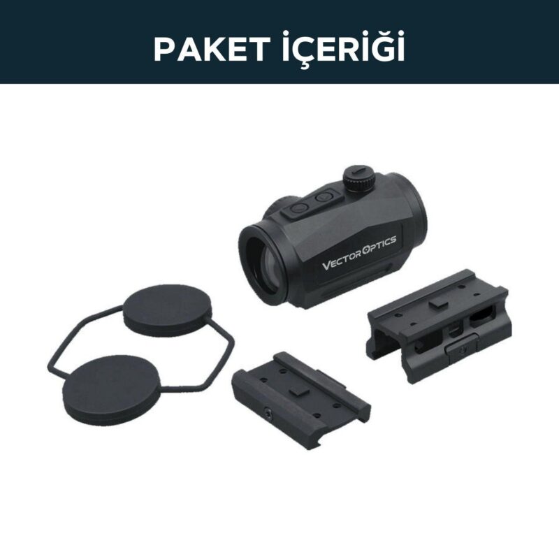 Vector Optics Scrapper Gen3 1x29 2MOA RD Red Dot Nişangah - Görsel 4