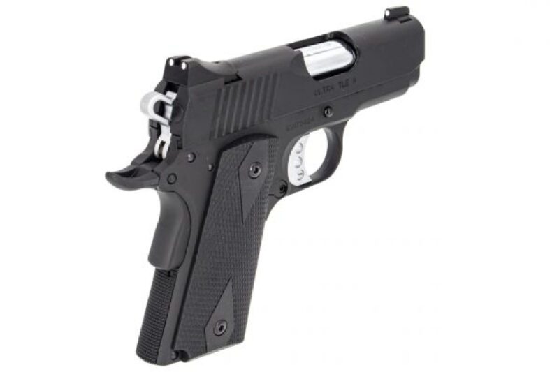 VFC 1911 Ultra Carry II KIMBER Siyah GBB Airsoft Tabanca - Görsel 3