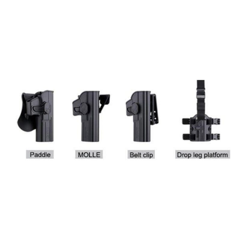 Amomax Glock 19,23,32 Uyumlu Tabanca Kılıfı - Görsel 5