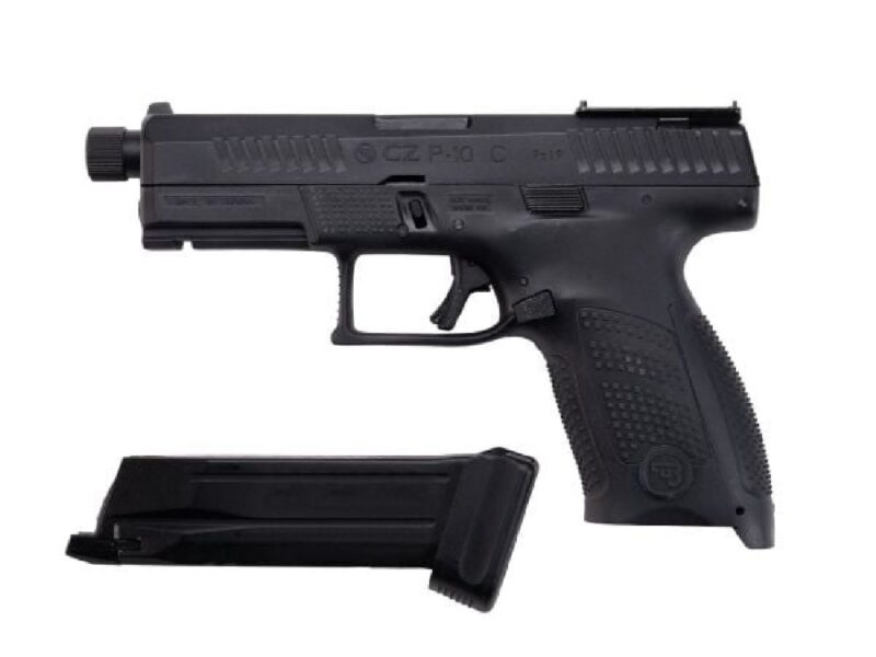 ASG CZ P-10C Optic-Ready Siyah CO2 Blowback Airsoft Tabanca - Görsel 2