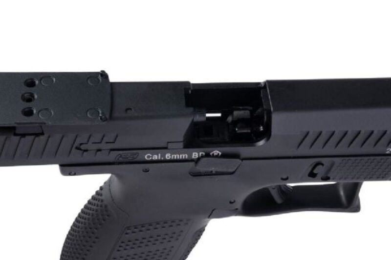 ASG CZ P-10C Optic-Ready Siyah CO2 Blowback Airsoft Tabanca - Görsel 6