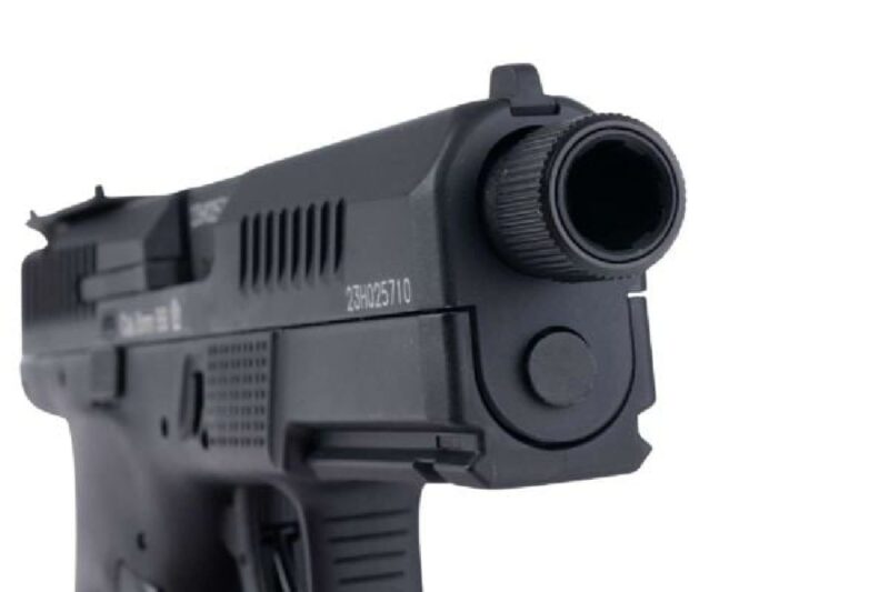 ASG CZ P-10C Optic-Ready Siyah CO2 Blowback Airsoft Tabanca - Görsel 7