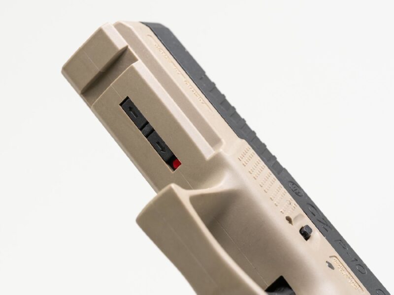 ASG CZ P-10C Siyah Tan CO2 Blowback Airsoft Tabanca - Görsel 2
