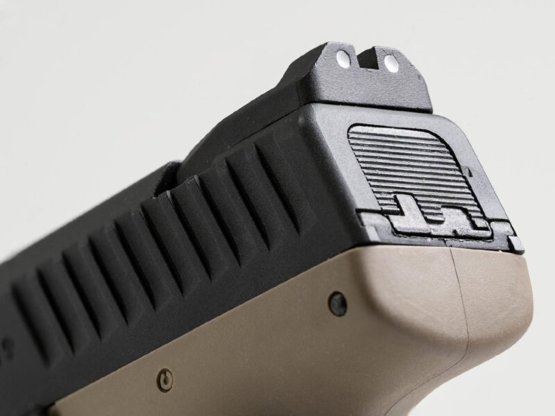 ASG CZ P-10C Siyah Tan CO2 Blowback Airsoft Tabanca - Görsel 5