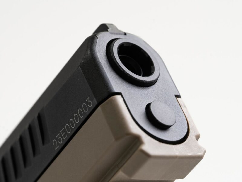 ASG CZ P-10C Siyah Tan CO2 Blowback Airsoft Tabanca - Görsel 6