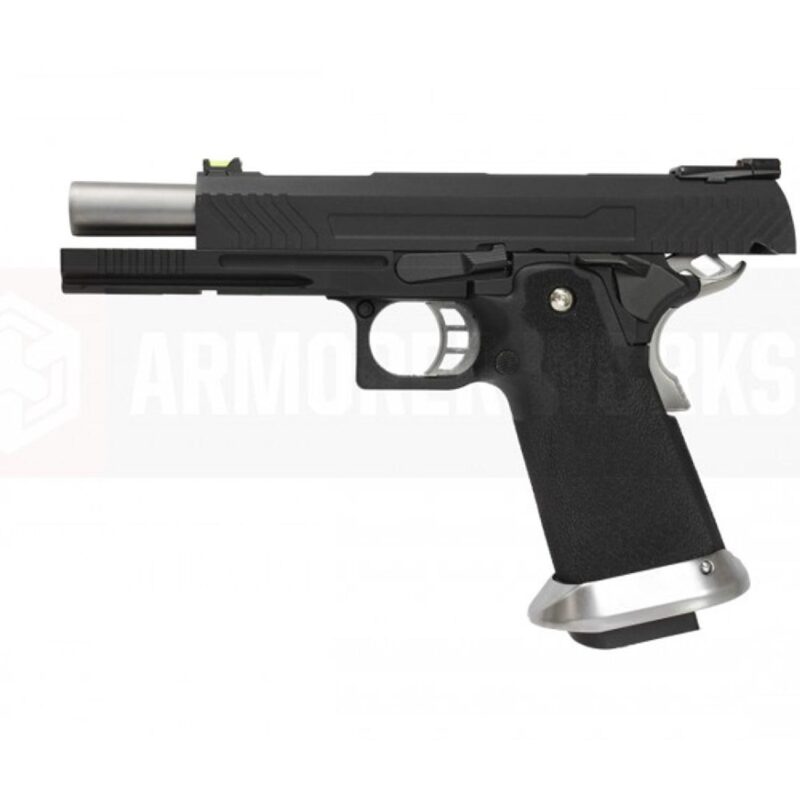 AW HX1102 Hi-Capa Competition Grade Full Metal Siyah GBB Airsoft Tabanca - Görsel 6
