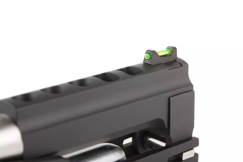 AW HX2202 Split Siyah IPSC Turnuva GBB Airsoft Tabanca - Görsel 6