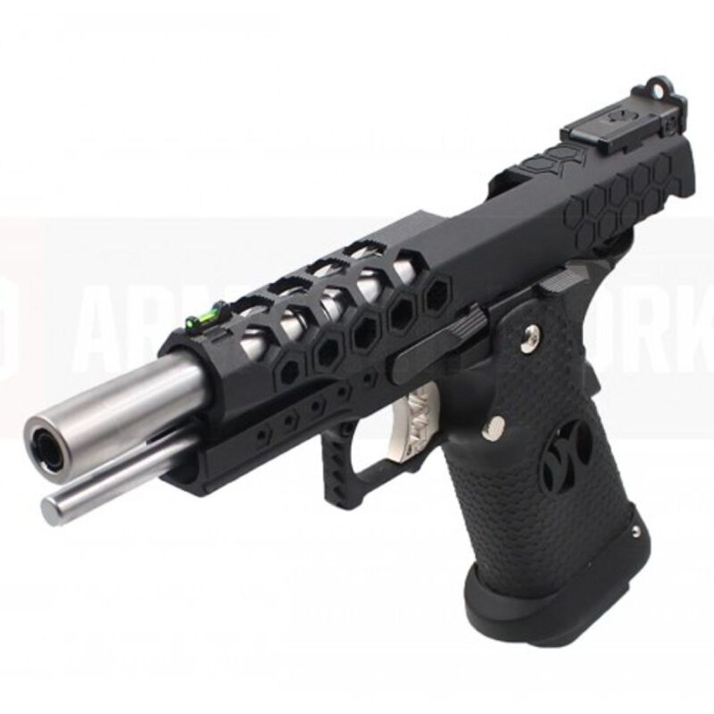 AW HX25 Competition Ready Full Metal Siyah GBB Airsoft Tabanca - Görsel 2