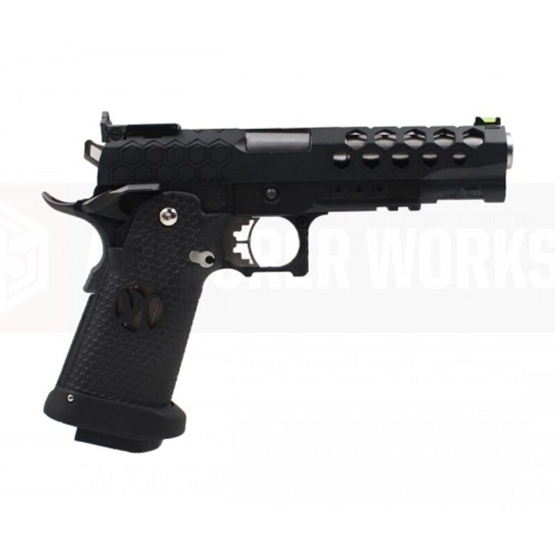 AW HX25 Competition Ready Full Metal Siyah GBB Airsoft Tabanca - Görsel 6