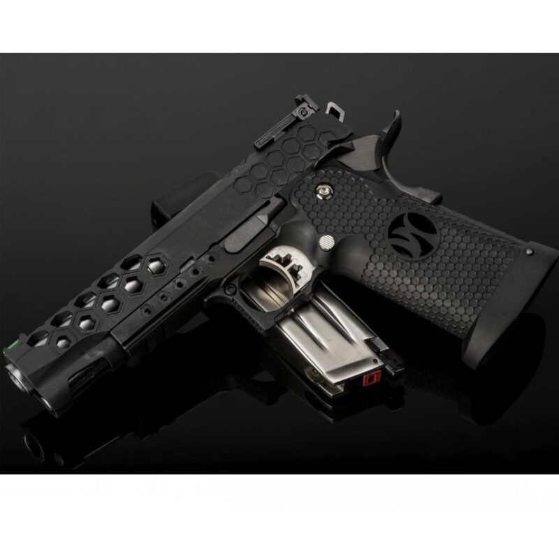 AW HX25 Competition Ready Full Metal Siyah GBB Airsoft Tabanca - Görsel 7