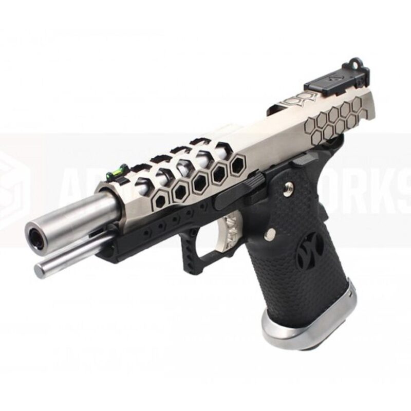 AW HX2501 5.1" Hex Cut Dual-Tone GBB Airsoft Tabanca - Görsel 2