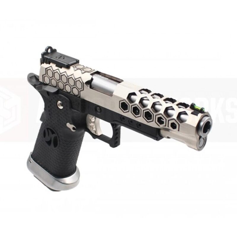AW HX2501 5.1" Hex Cut Dual-Tone GBB Airsoft Tabanca - Görsel 3