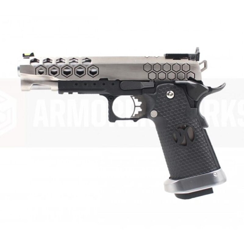 AW HX2501 5.1" Hex Cut Dual-Tone GBB Airsoft Tabanca - Görsel 4