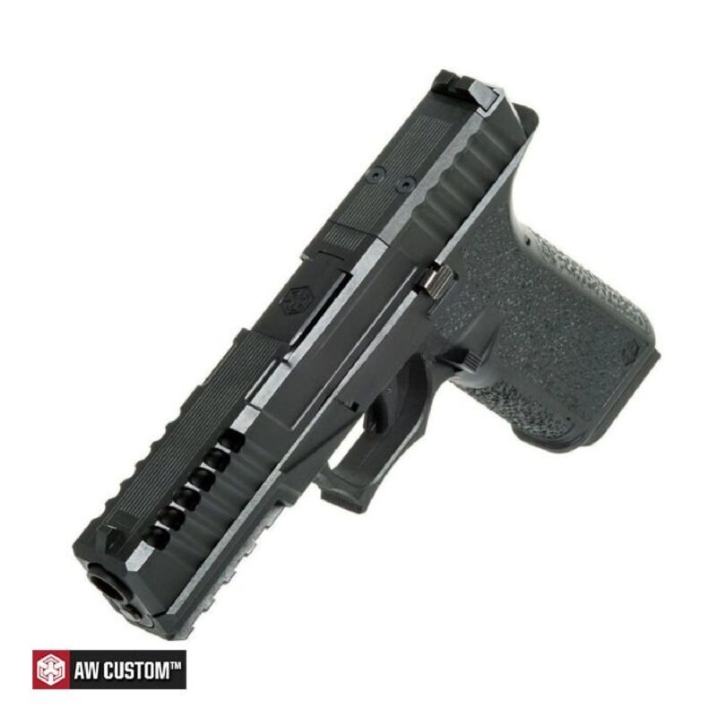 AW VX7110 Glock 17 ZEV MOS Siyah GBB Airsoft Tabanca - Görsel 4
