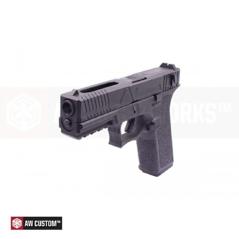 AW VX8300 Glock 18 Agency Full Auto Siyah GBB Airsoft Tabanca - Görsel 2