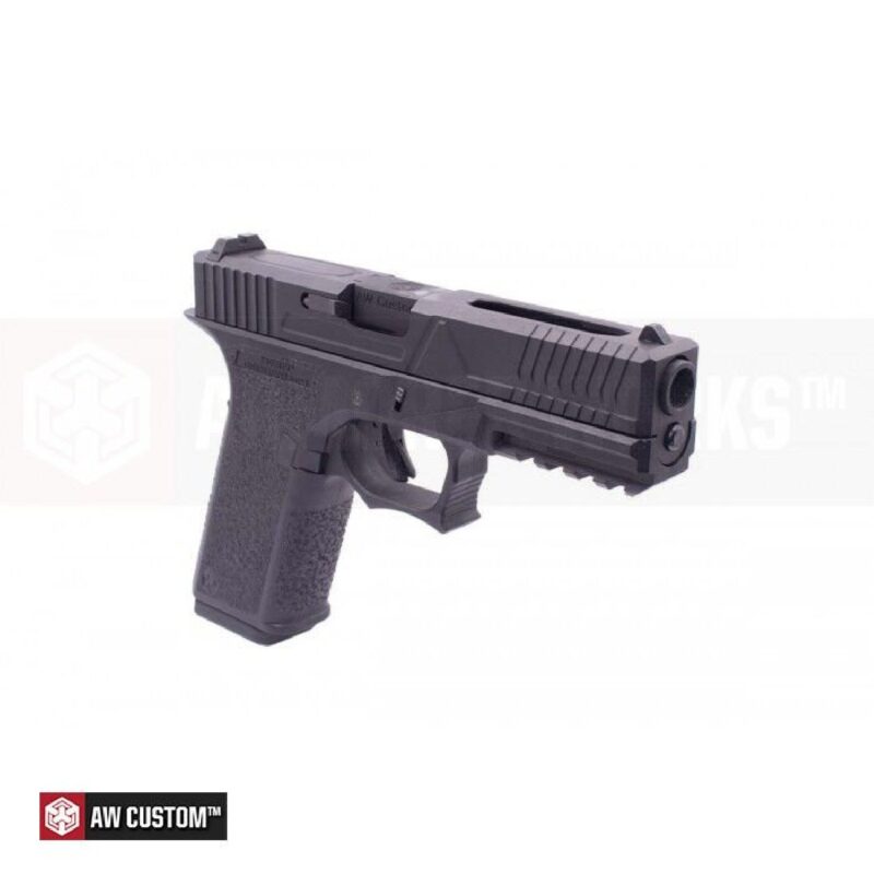 AW VX8300 Glock 18 Agency Full Auto Siyah GBB Airsoft Tabanca - Görsel 3