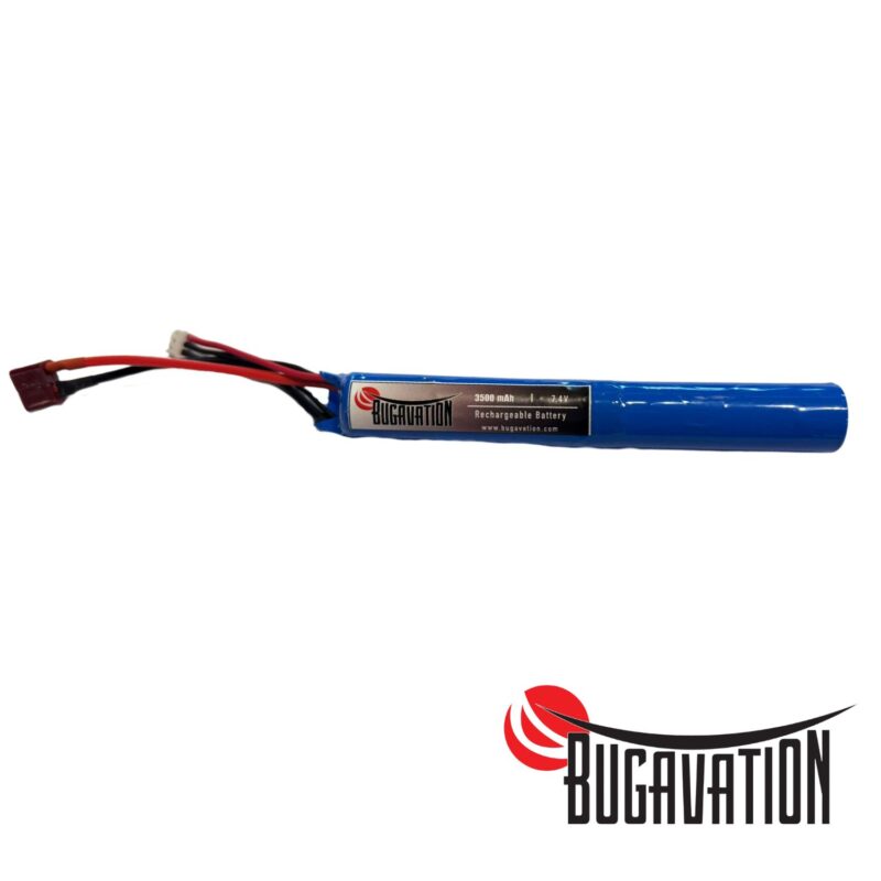 Bugavation Airsoft Lityum Iyon Pil Stick 7.4v 3500 mAh T-Plug
